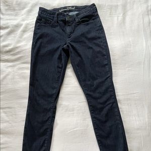 Dark skinny jeans!